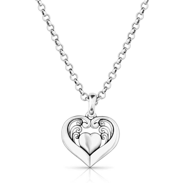 Montana Silversmiths Montana Silversmiths Fierce Hearts Necklace