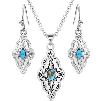 Montana Silversmiths Montana Silversmiths Montana Skies Turquoise Jewelry Set