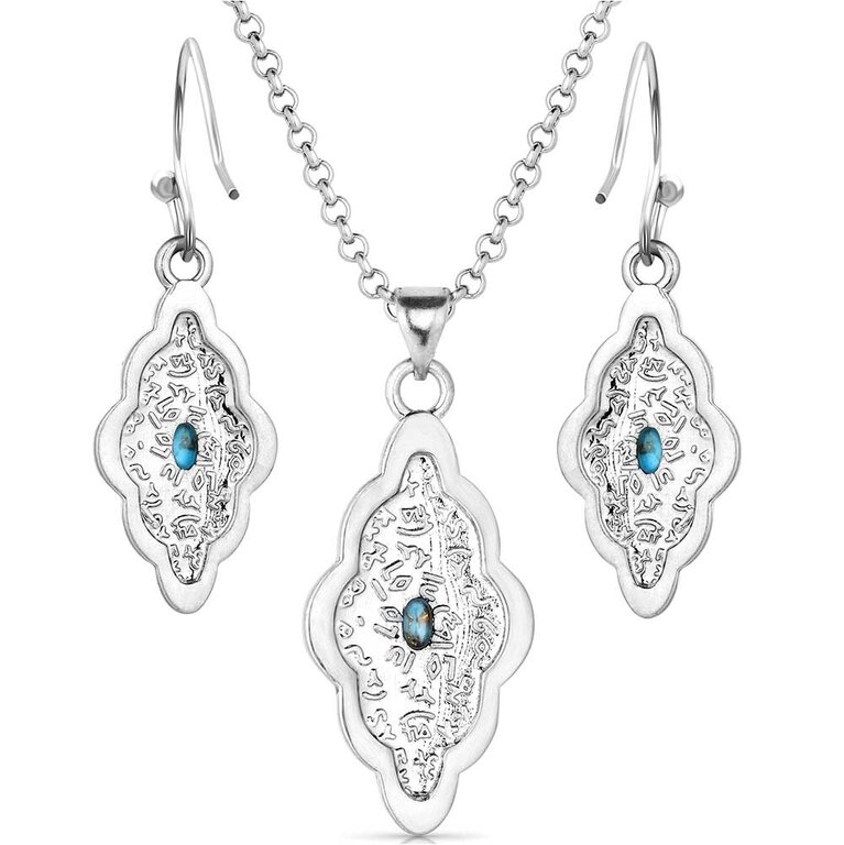 Montana Silversmiths Montana Silversmiths Montana Skies Turquoise Jewelry Set