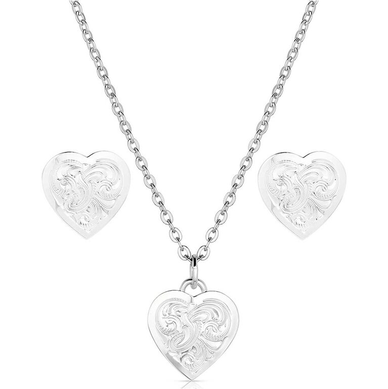 Montana Silversmiths Montana Silversmiths Pure Heart Jewelry Set