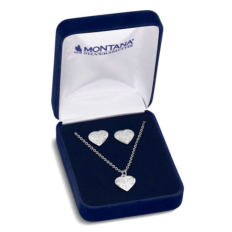 Montana Silversmiths Montana Silversmiths Pure Heart Jewelry Set