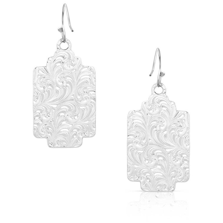 Montana Silversmiths Montana Silversmiths Rise Above Geometric Earrings