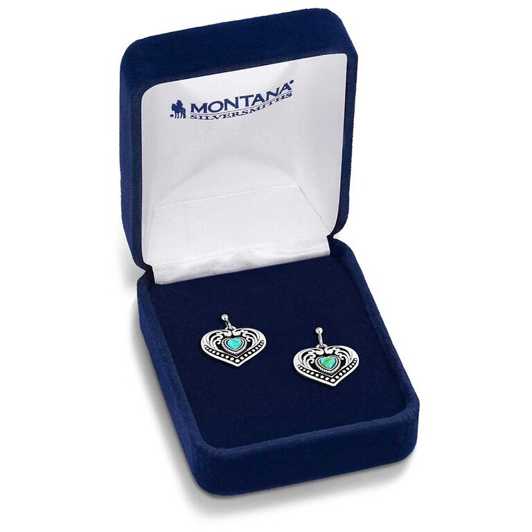 Montana Silversmiths Montana Silversmiths Fierce Hearts Earrings