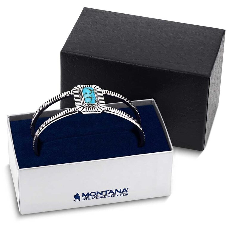 Montana Silversmiths Montana Silversmiths Turquoise Sky Cuff