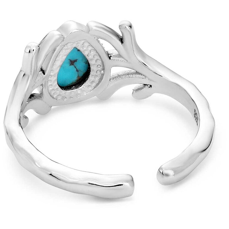 Montana Silversmiths Montana Silversmiths Alpine Embrace Turquoise Ring