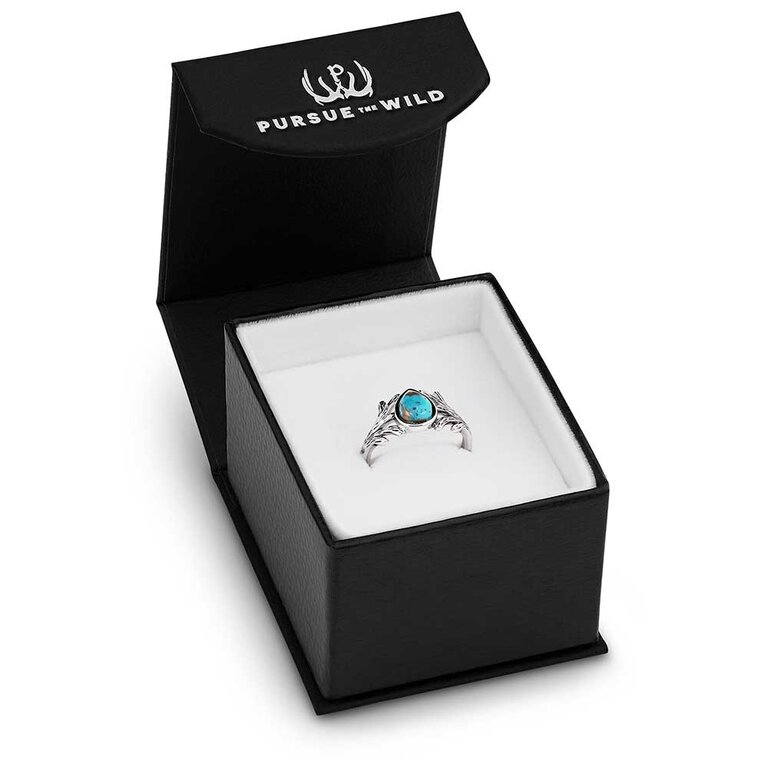 Montana Silversmiths Montana Silversmiths Alpine Embrace Turquoise Ring
