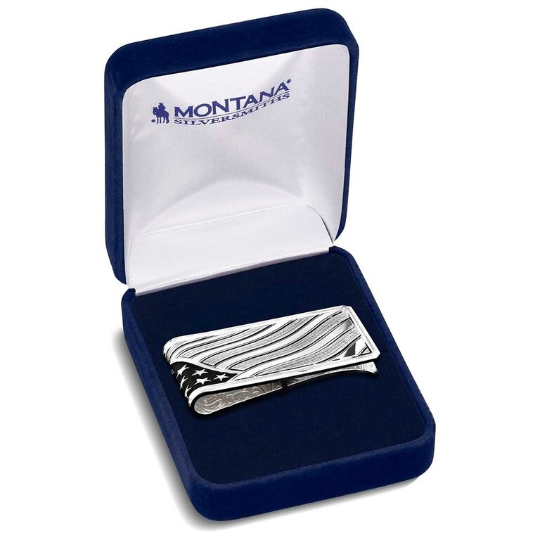 Montana Silversmiths Montana Silversmiths Wings Of Liberty Money Clip