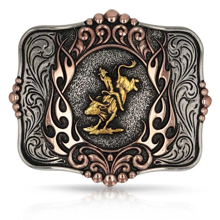 Montana Silversmiths Montana Silversmiths  Attitude Code Of The West Buckle