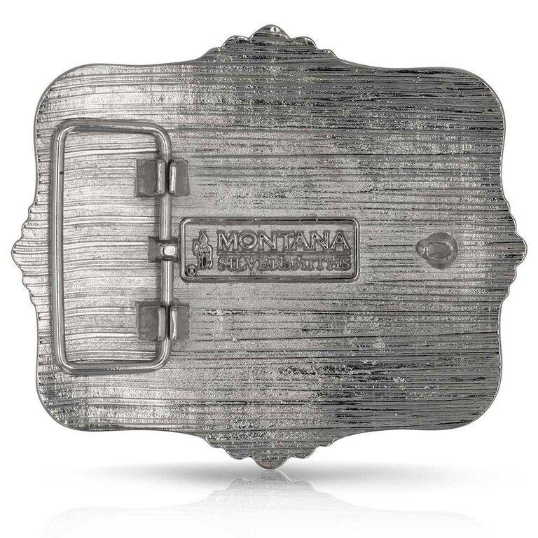 Montana Silversmiths Montana Silversmiths  Attitude Code Of The West Buckle