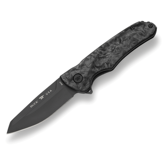 Buck Buck 843 Sprint Ops Knife - Marble Carbon Fiber