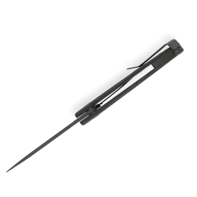 Buck Buck 843 Sprint Ops Knife - Marble Carbon Fiber