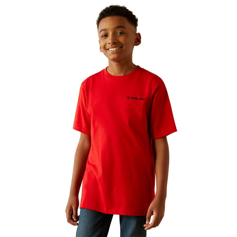 Ariat Ariat Proud Farmer S/S Tshirt - Red