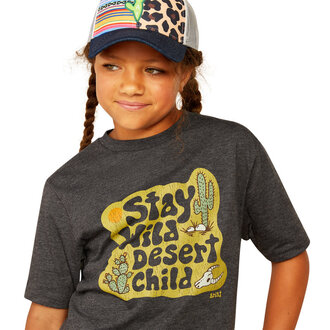 Ariat Ariat Desert Child S/S Tshirt - Charcoal Heather