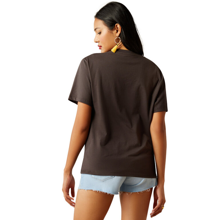 Ariat Ariat No Roads S/S Tshirt - Vintage Black