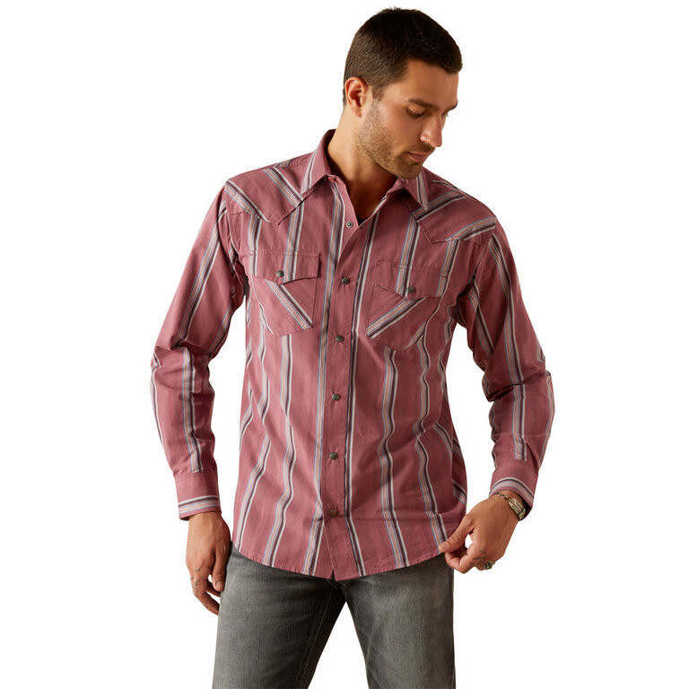 Ariat Ariat Humphrey Retro Snap L/S Shirt - Red