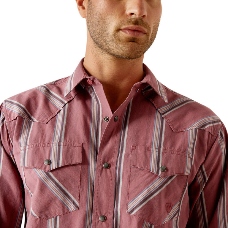 Ariat Ariat Humphrey Retro Snap L/S Shirt - Red