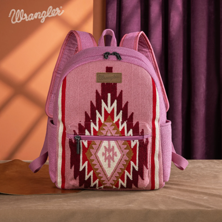 Wrangler Wrangler Southwestern Knitted Backpack - Hot Pink