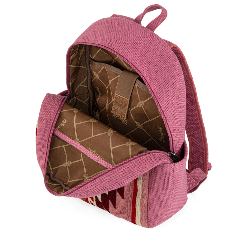 Wrangler Wrangler Southwestern Knitted Backpack - Hot Pink