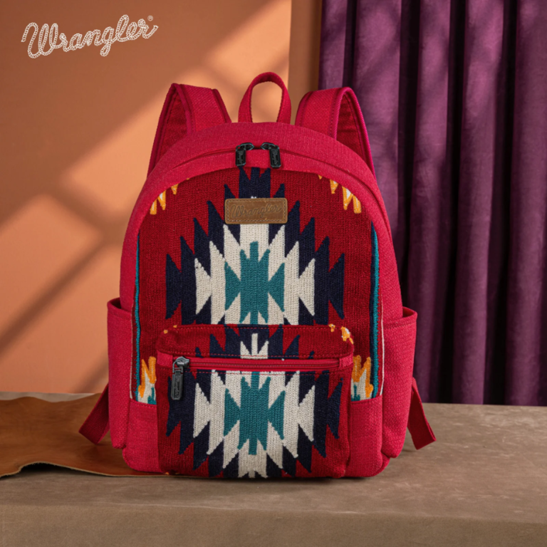 Wrangler Wrangler Southwestern Knitted Backpack - Red
