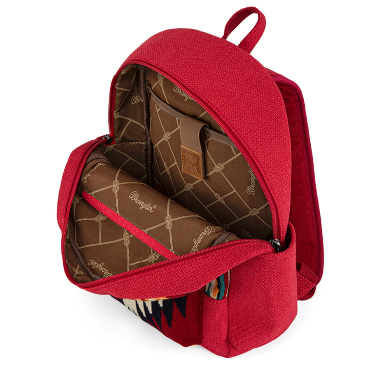 Wrangler Wrangler Southwestern Knitted Backpack - Red