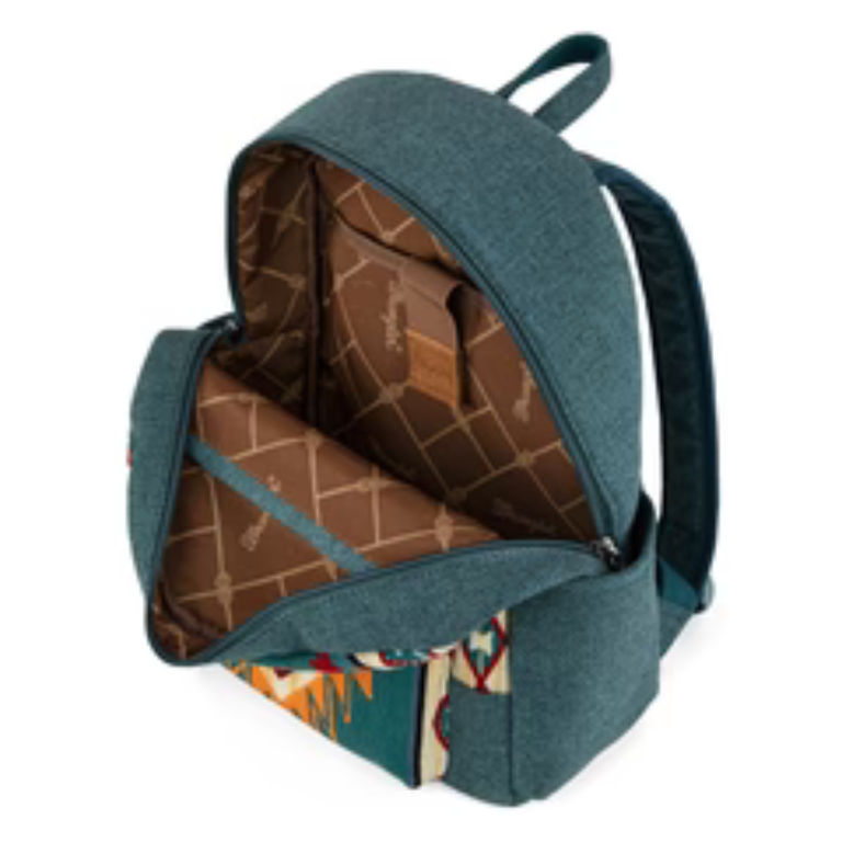 Wrangler Wrangler Southwestern Knitted Backpack - Turquoise