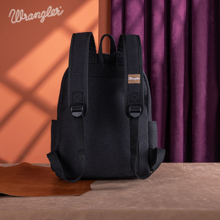 Wrangler Wrangler Southwestern Knitted Backpack - Black