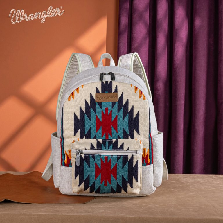 Wrangler Wrangler Southwestern Knitted Backpack - Tan