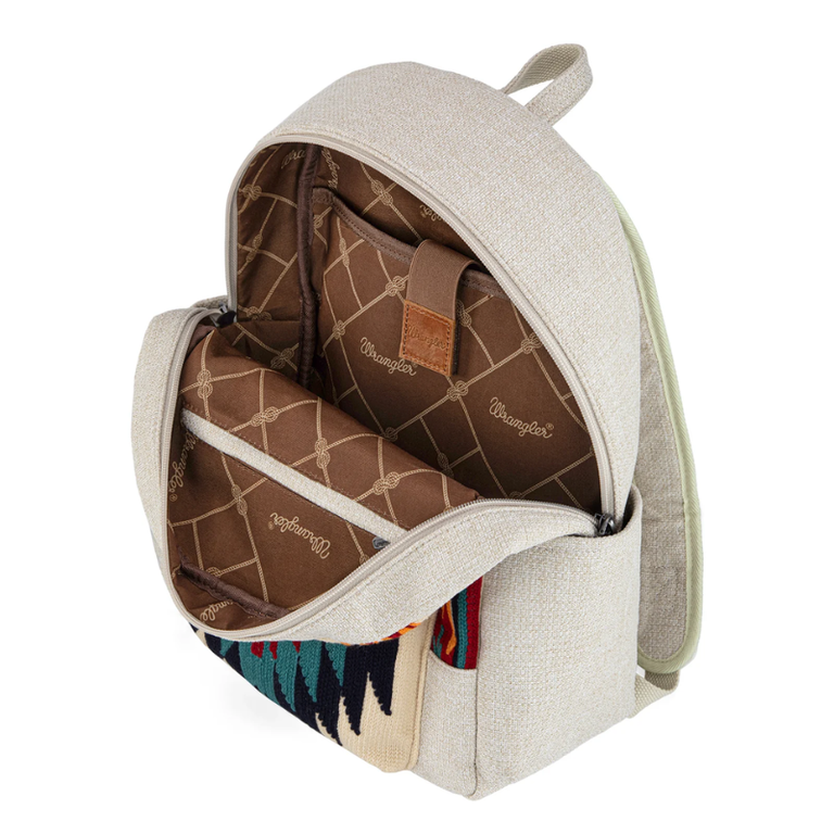 Wrangler Wrangler Southwestern Knitted Backpack - Tan
