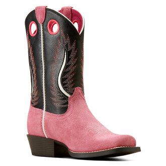 Ariat Ariat Futurity Fort Worth Western Boot - Haute Pink Suede