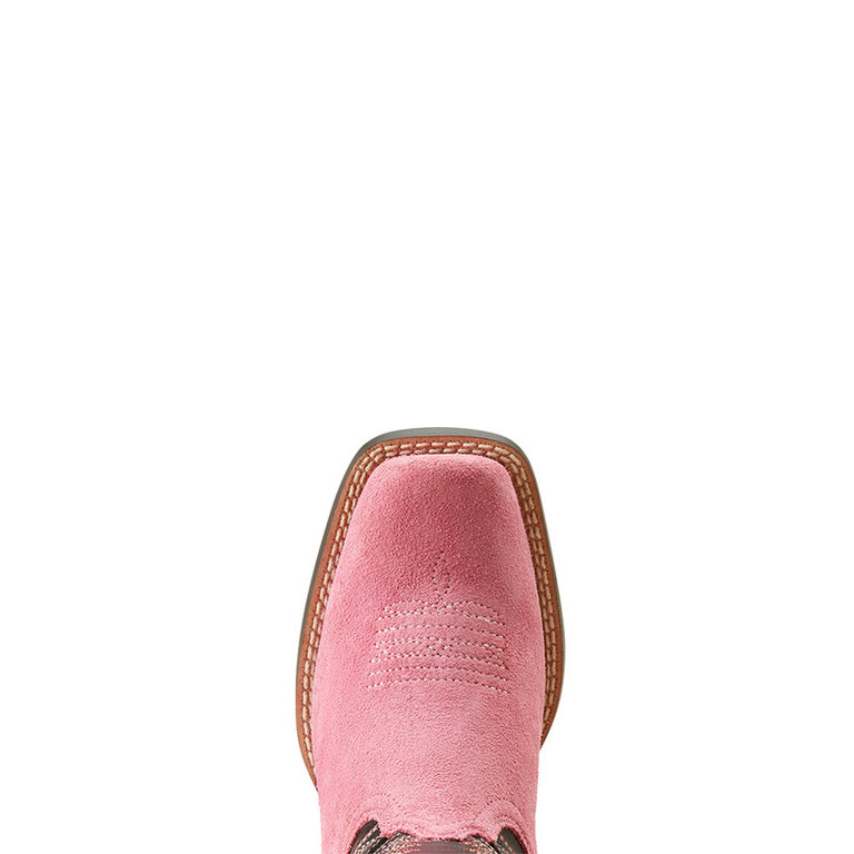 Ariat Ariat Futurity Fort Worth Western Boot - Haute Pink Suede