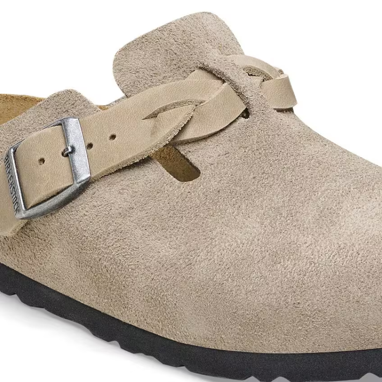 Birkenstock Birkenstock Braided Suede Boston - Taupe