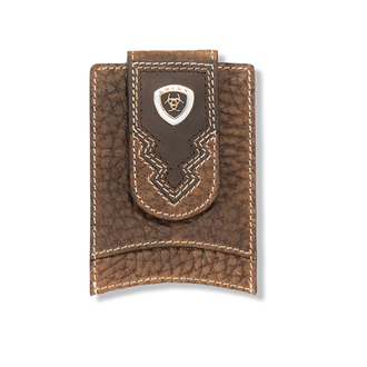 Ariat Ariat Card Case/Money Clip - Brown Rowdy