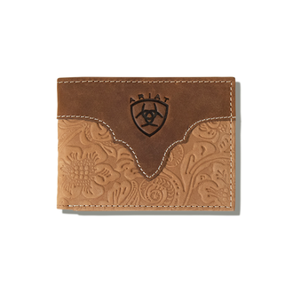 Ariat Ariat Floral Embossed Bifold Wallet