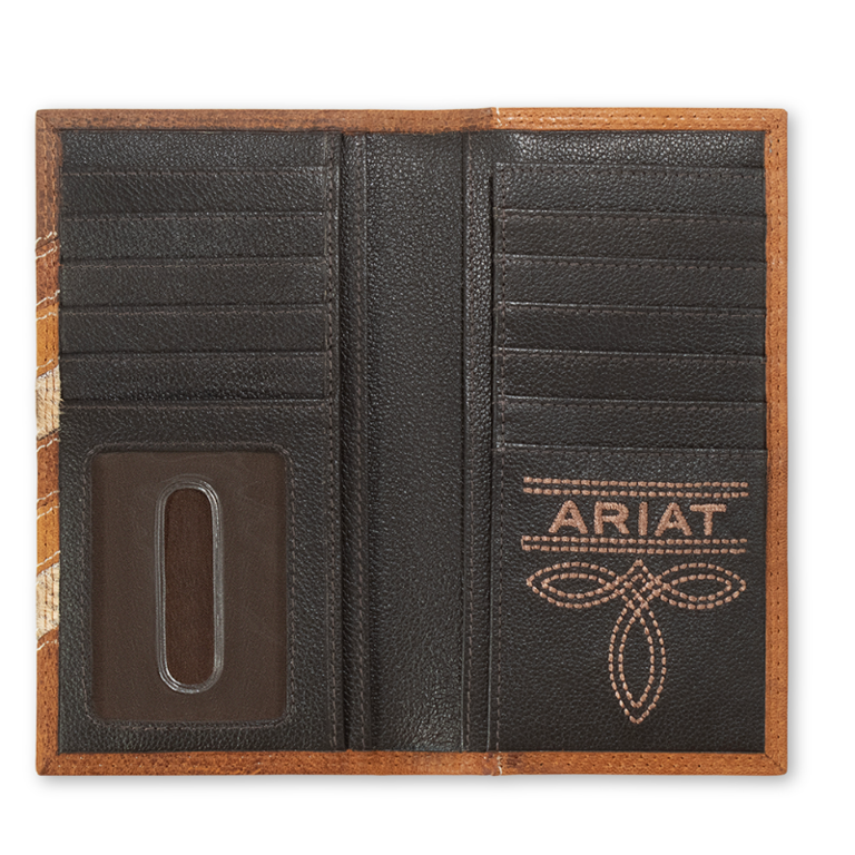 Ariat Ariat Chevron Patchwork Rodeo Wallet