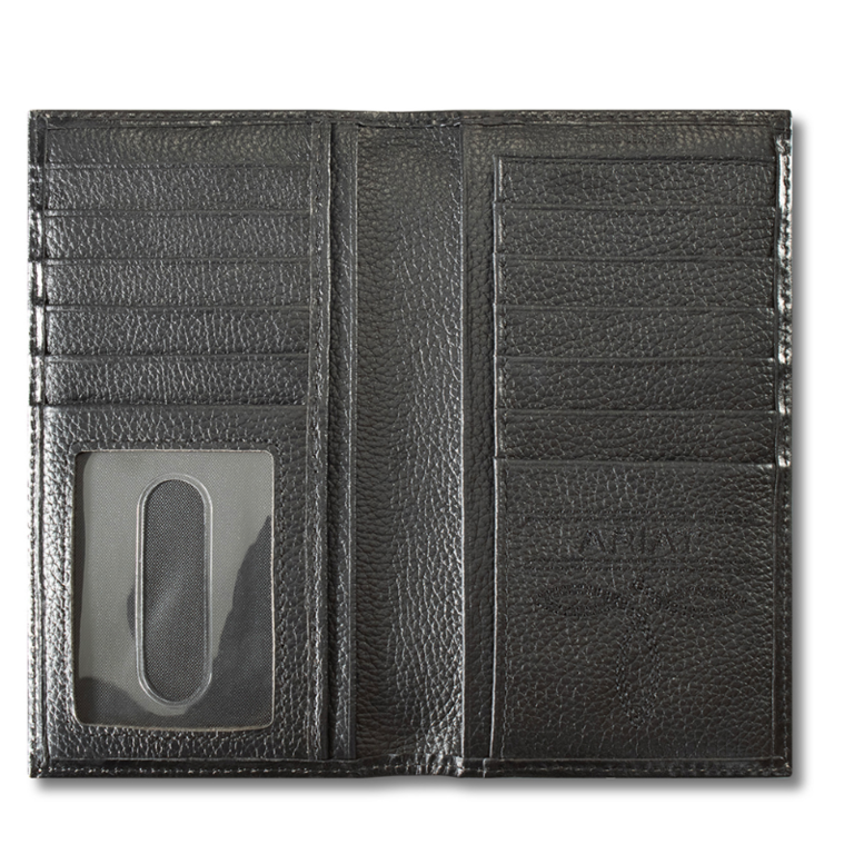 Ariat Ariat Floral Embossed Black Shield Rodeo Wallet