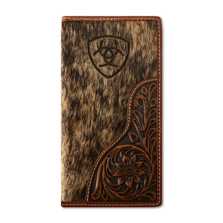 Ariat Ariat Laser Etched Hair On Rodeo Wallet