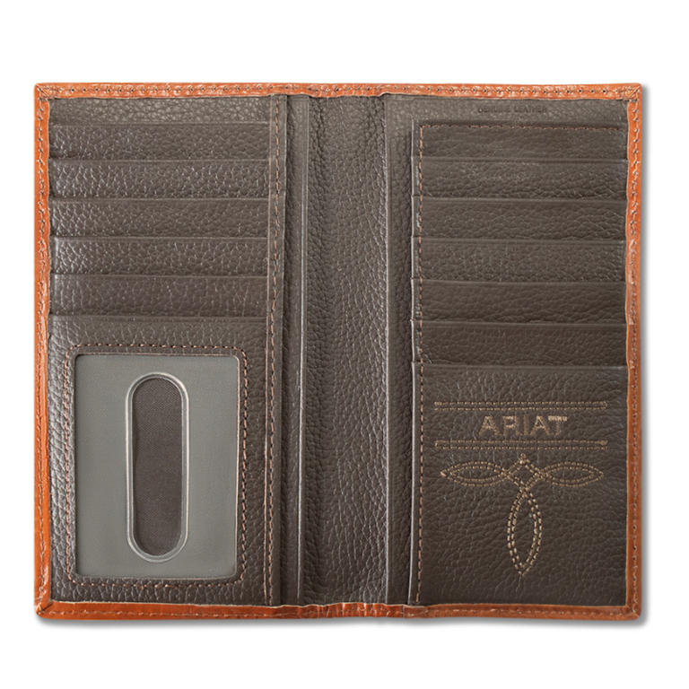 Ariat Ariat Laser Etched Hair On Rodeo Wallet