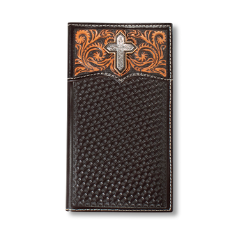 Ariat Ariat Cross/Floral Filigree Rodeo Wallet