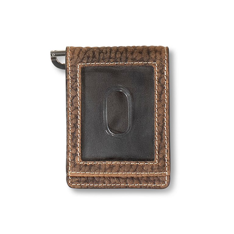 Ariat Ariat Bull Hide Bifold Money Clip