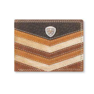 Ariat Ariat Chevron Patchwork Bifold Wallet