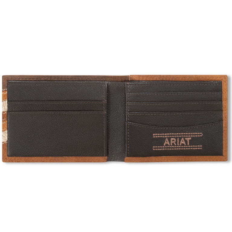 Ariat Ariat Chevron Patchwork Bifold Wallet