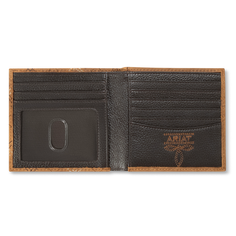 Ariat Ariat Cross Stitch Patch Large Bifold Wallet