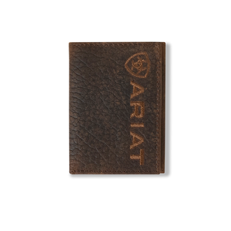 Ariat Ariat Bull Hide Trifold Wallet