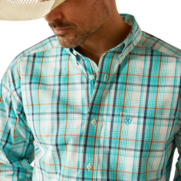 Ariat Ariat Pro Justice L/S Shirt - Teal