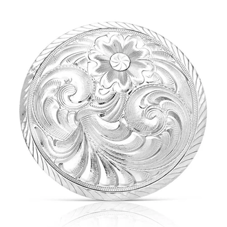 Montana Silversmiths Montana Silversmiths Silver Concho Scarf Slide