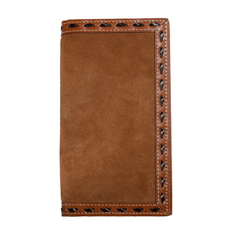 3D 3D Roughout Buck Lace Rodeo Wallet