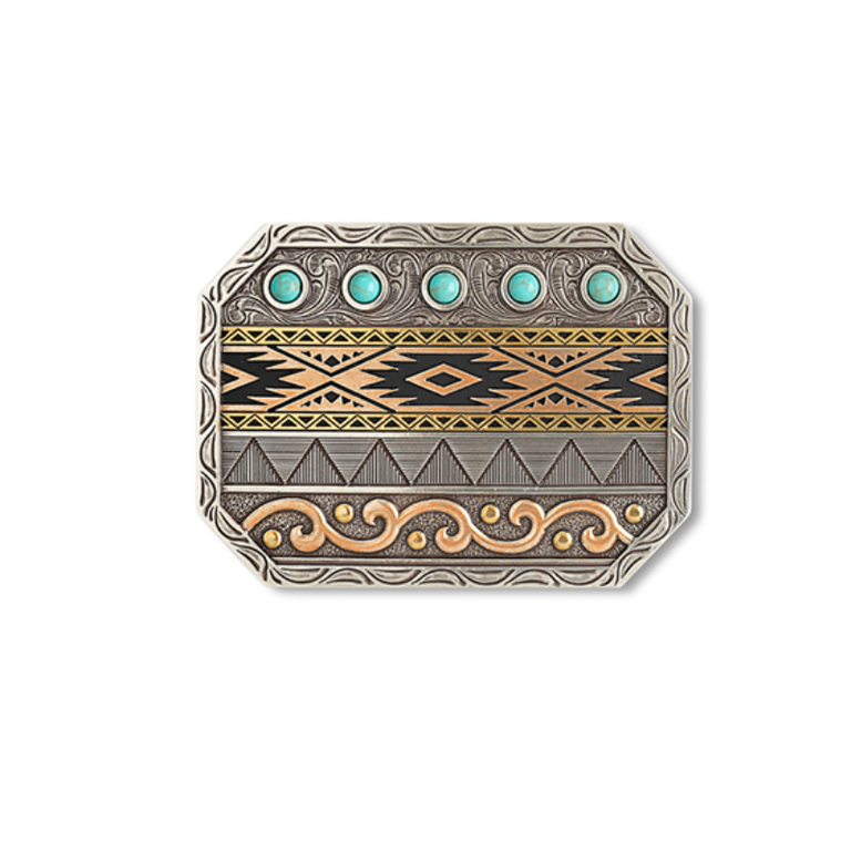 Ariat Ariat Multi Finish Engraved Designs Buckle