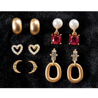 Blazin Roxx Blazin Roxx 5 Piece Earring Set
