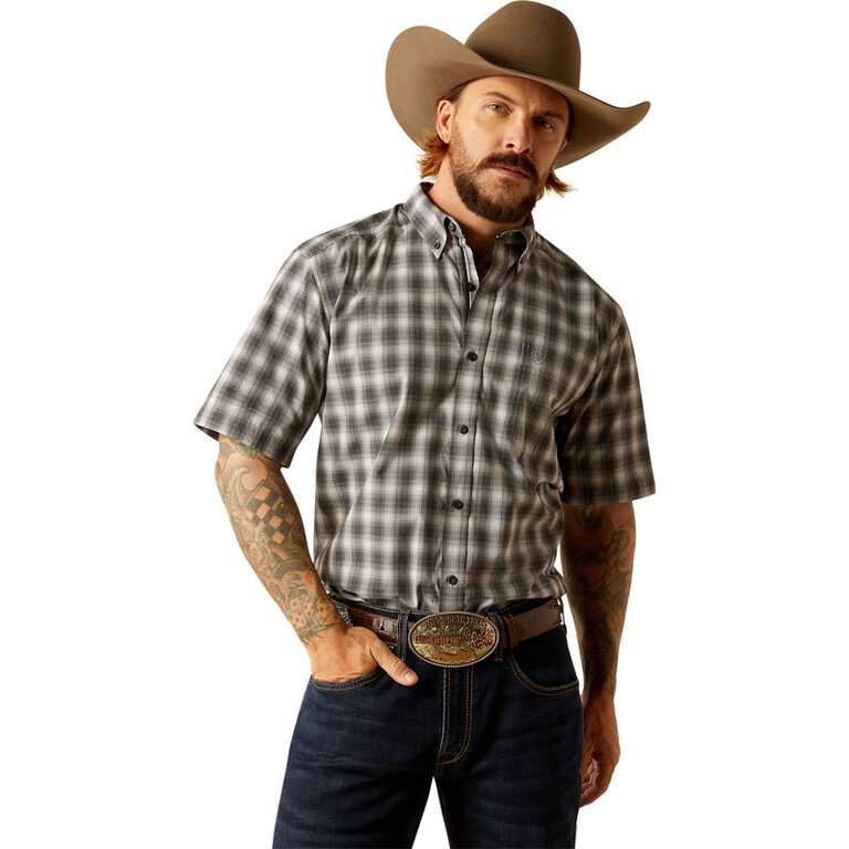 Ariat Ariat Pro Geraldine S/S Shirt - Black Plaid