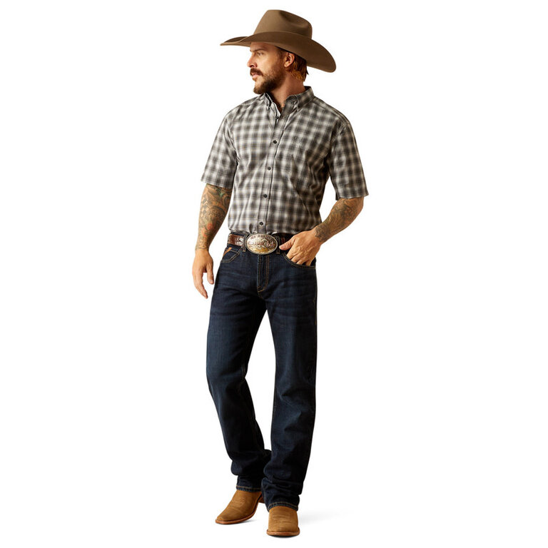 Ariat Ariat Pro Geraldine S/S Shirt - Black Plaid